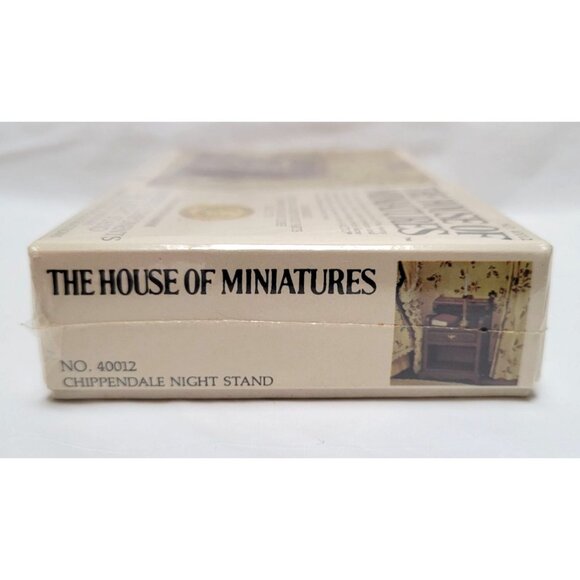 X-ACTO The House Of Miniatures Dollhouse Chippendale Night Stand Kit No 40012 - Picture 3 of 6